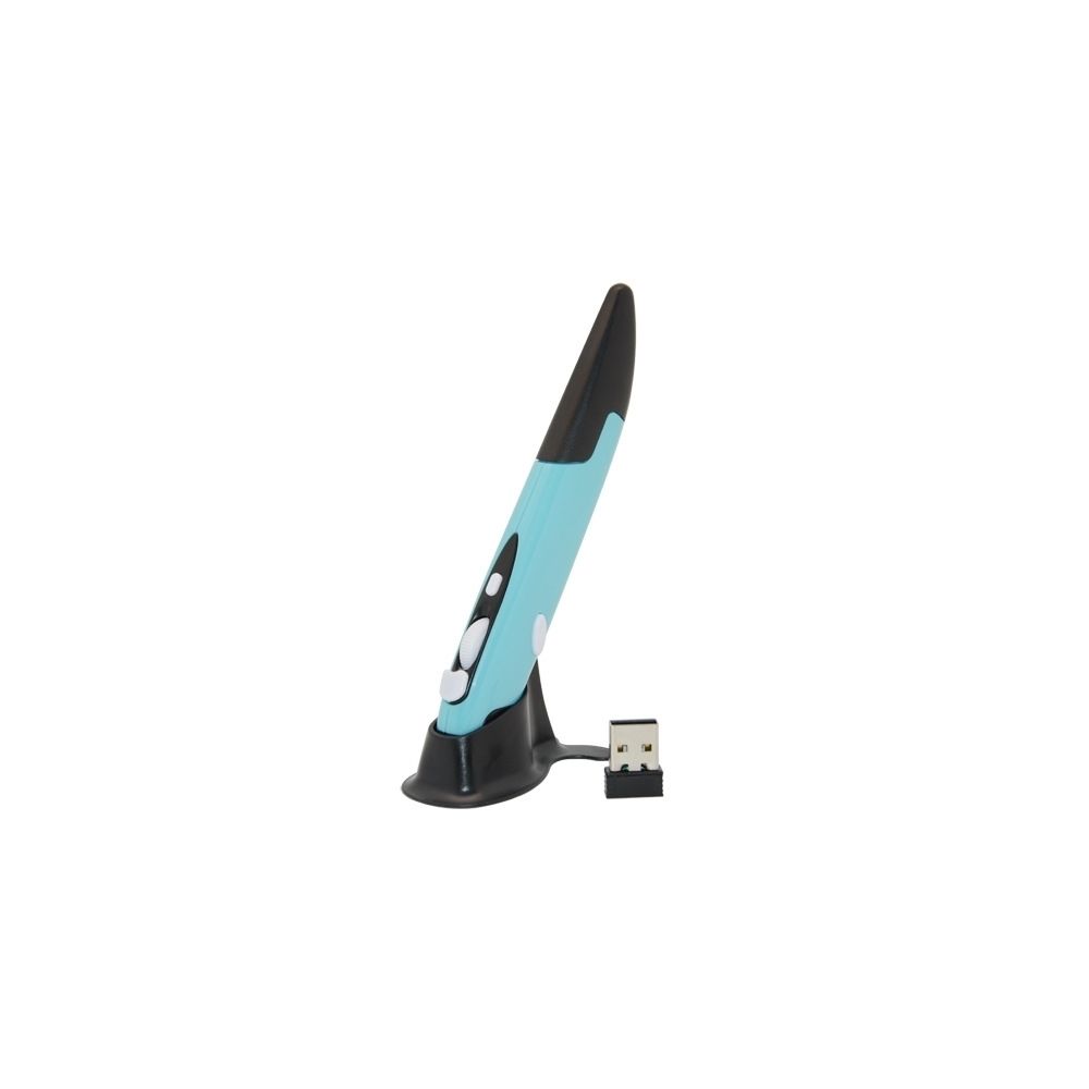 Wewoo - Souris sans fil bleu pour Ordinateur PC Portable Dessin Enseignement 2.4G USB Récepteur Réglable 1600 DPI Optique Sans - Souris
