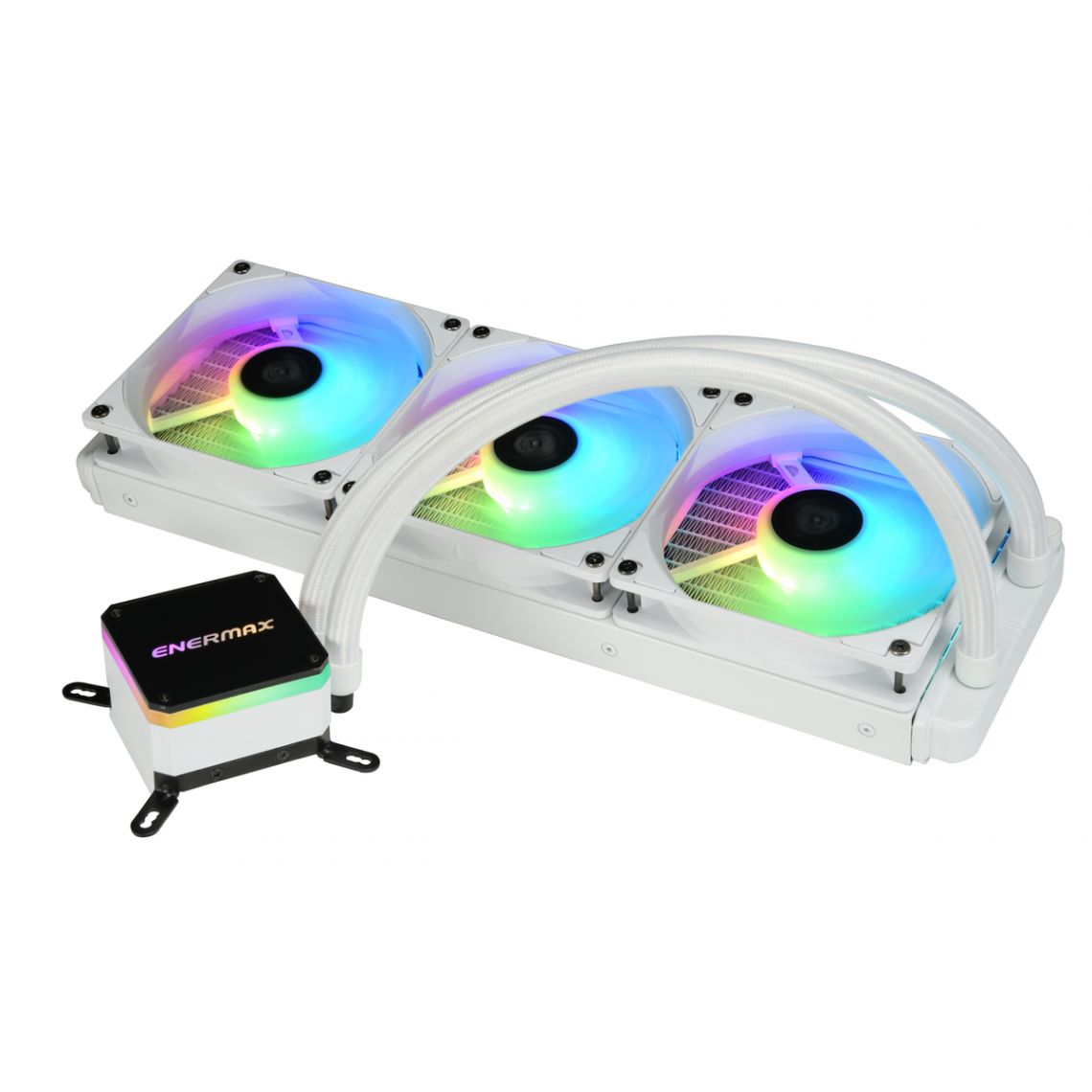 Enermax - LiqMax III ARGB 360 Blanc – RGB adressable - Kit watercooling