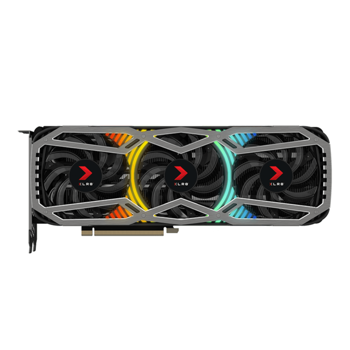 PNY - GeForce RTX 3080 Gaming REVEL EPIC-X RGB Triple Fan LHR - Carte Graphique NVIDIA