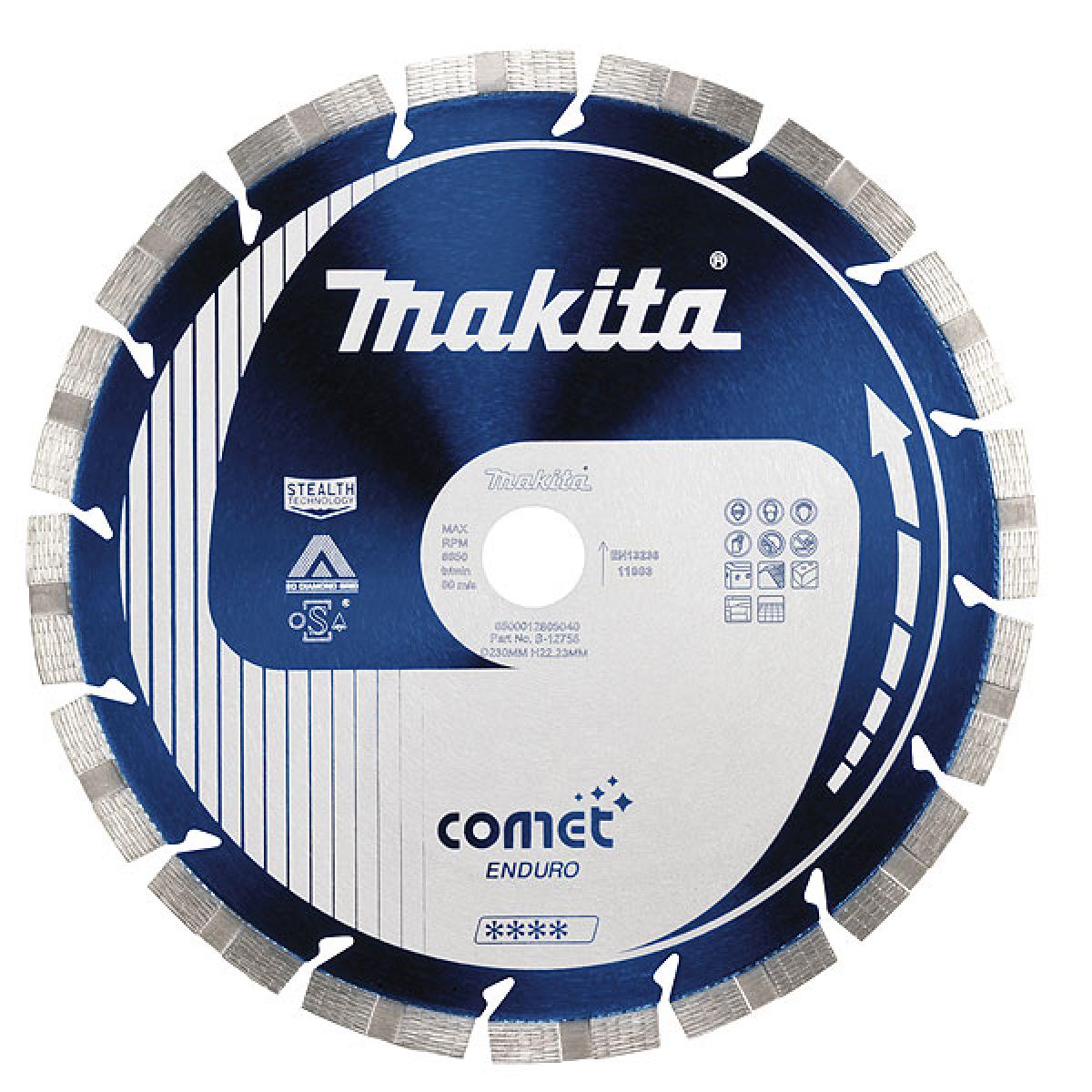 Makita - Makita - Disque diamant COMET Ø 400 x 20/25,4 mm - B-13568 - Accessoires meulage