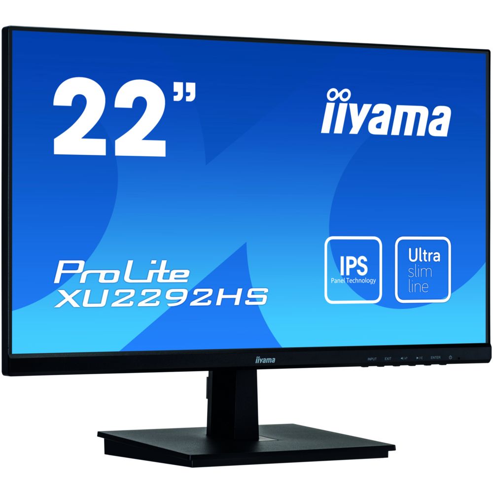 Iiyama - 22" LED PROLITE XU2292HS-B1 - Moniteur PC