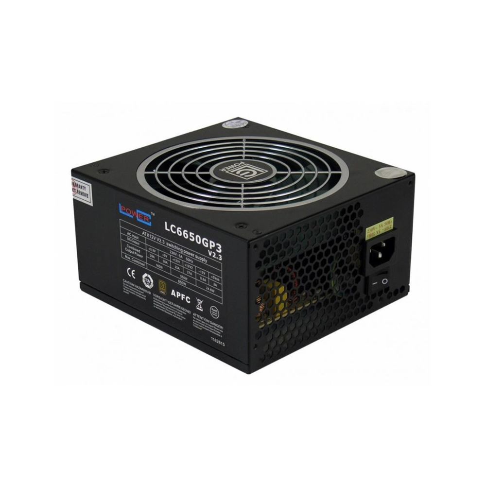 Lc-Power - LC POWER Alimentation ATX 650W - Silent Giant Series - Green Power 80+ SILVER - Alimentation non modulaire