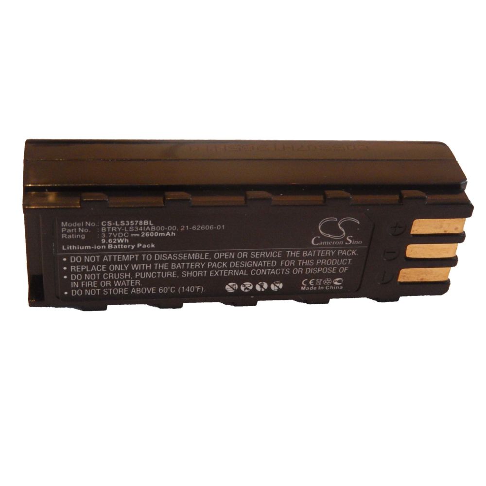 Vhbw - vhbw Batterie 2600mAh (3.7V) pour scanneur de codes-barres Symbol DS3478, DS3578, LS3478, LS3578, XS3478 comme 21-62606-01, BTRY-LS34IAB00-00. - Caméras Sportives