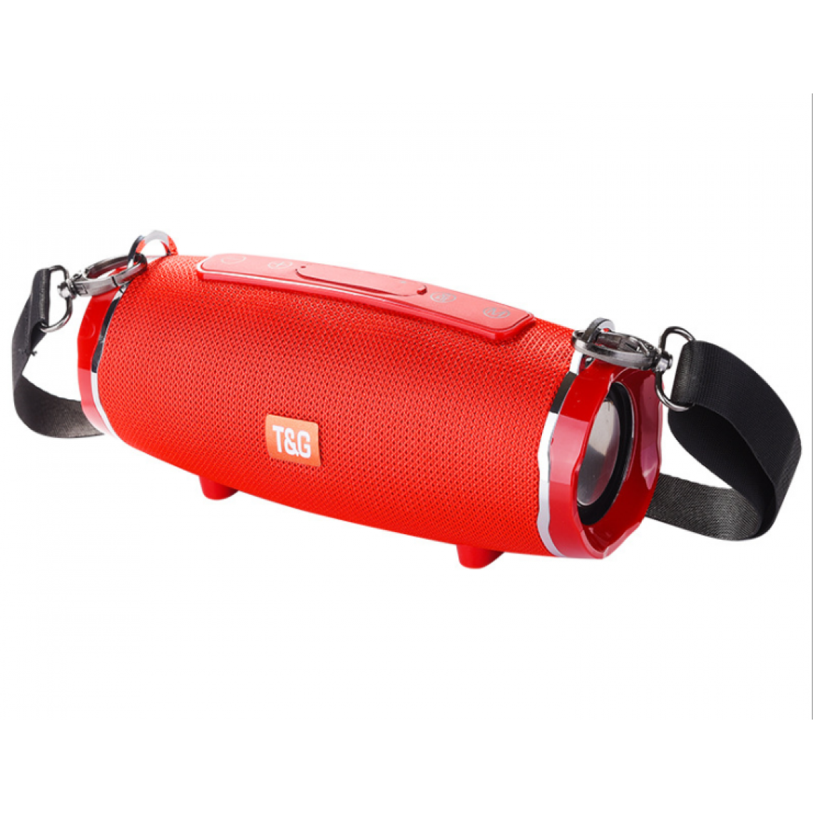 Universal - Haut-parleur Bluetooth rouge haute puissance 50W Colonne sonore portable PC Ordinateur Haut-parleur Subwoofer Boîte à bras thermique Music Center Radio Assistant(Rouge) - Enceinte PC