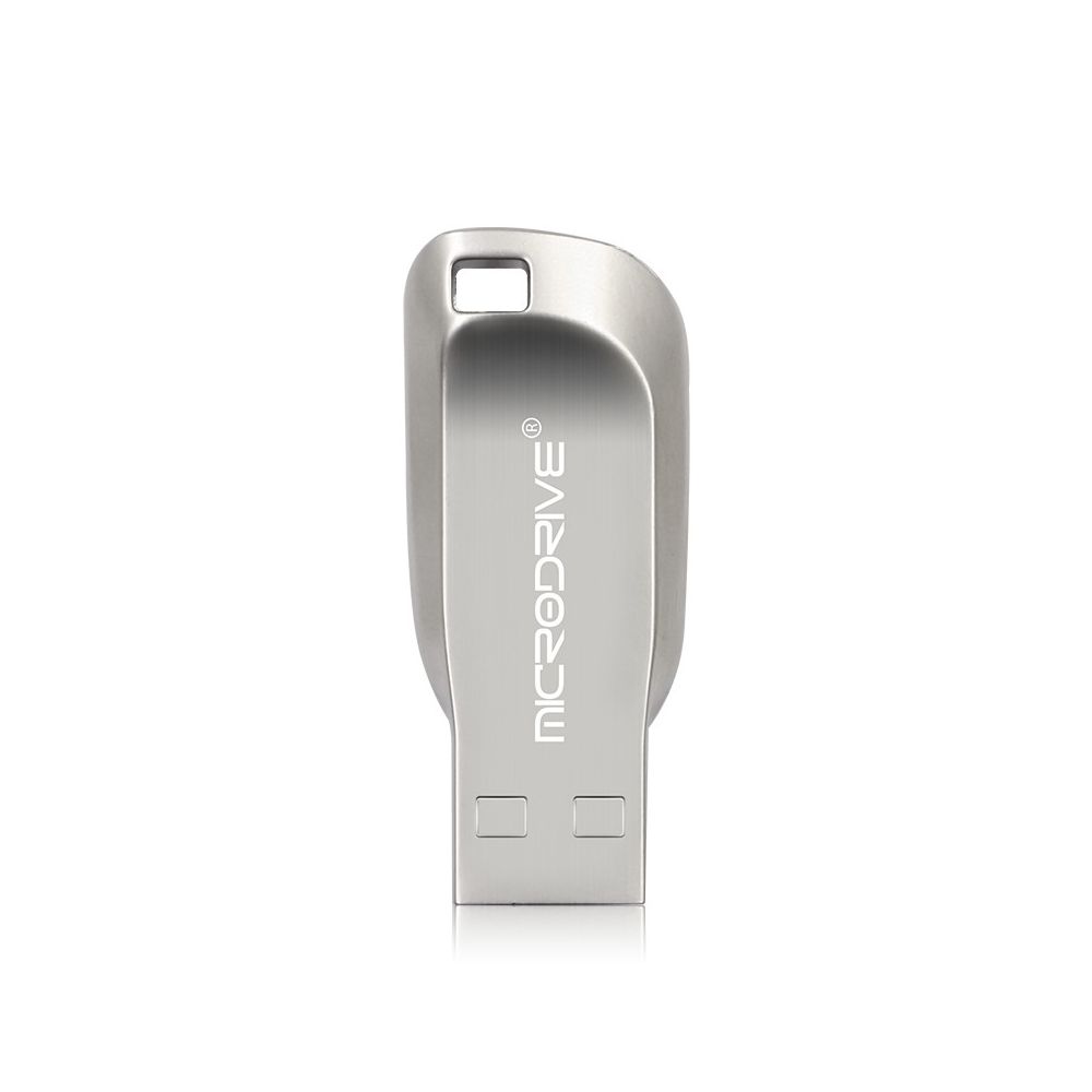 Wewoo - Clé USB MicroDrive 32 Go USB 2.0 Creative Rotate Metal U Disk Gris - Clés USB