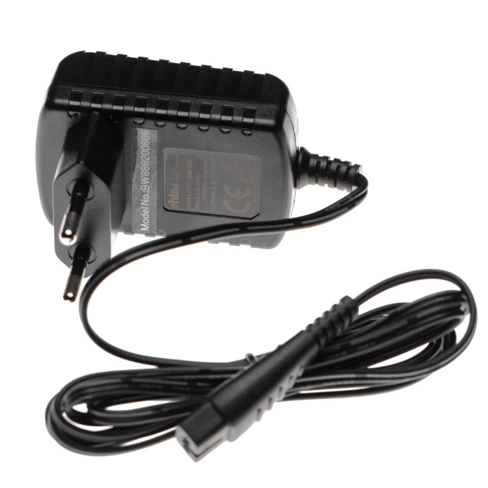 Vhbw - vhbw Chargeur, câble d'alimentation AC remplace pour Panasonic RE9-39, WER1611K7P64 pour tondeuse à cheveux - Grilles, couteaux