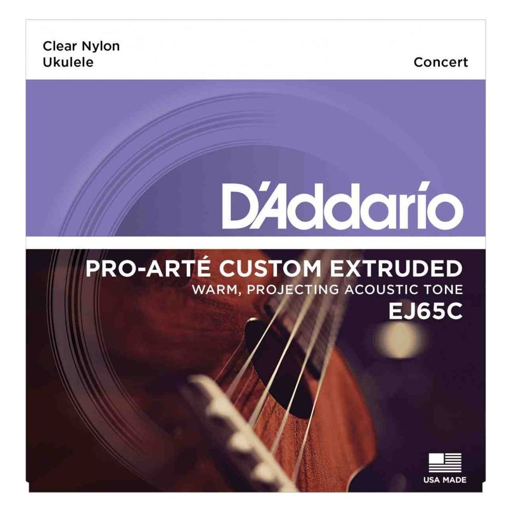 D'Addario - D'addario Pro Arté EJ65C - Jeu de cordes Ukulélé Concert - Accessoires instruments à cordes