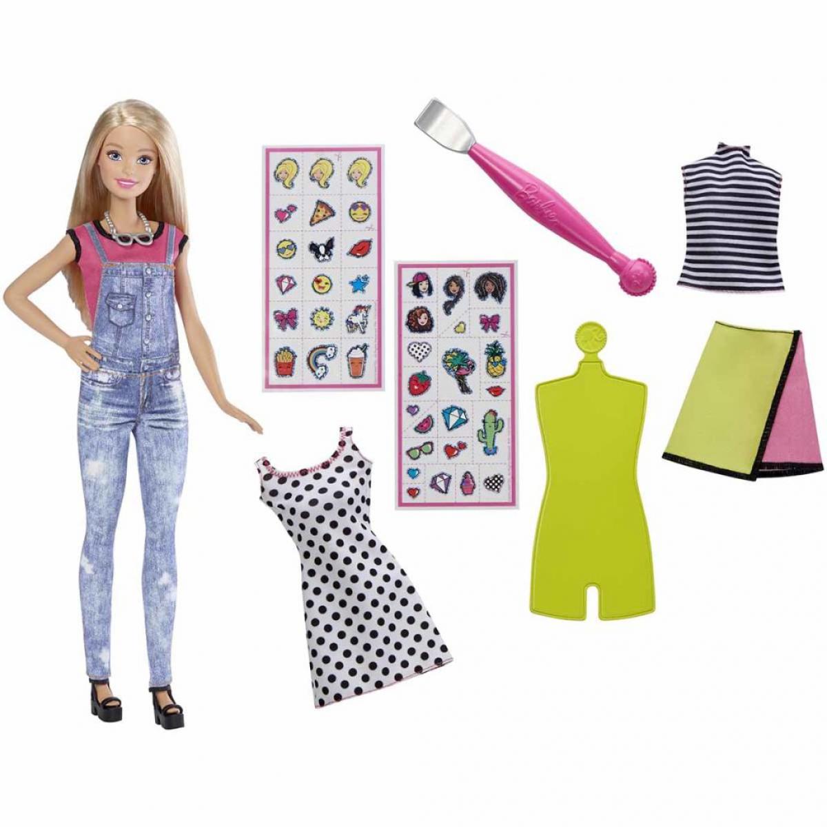 Barbie - Barbie Set de jeu de poupée D.I.Y. DYN93 - Poupées