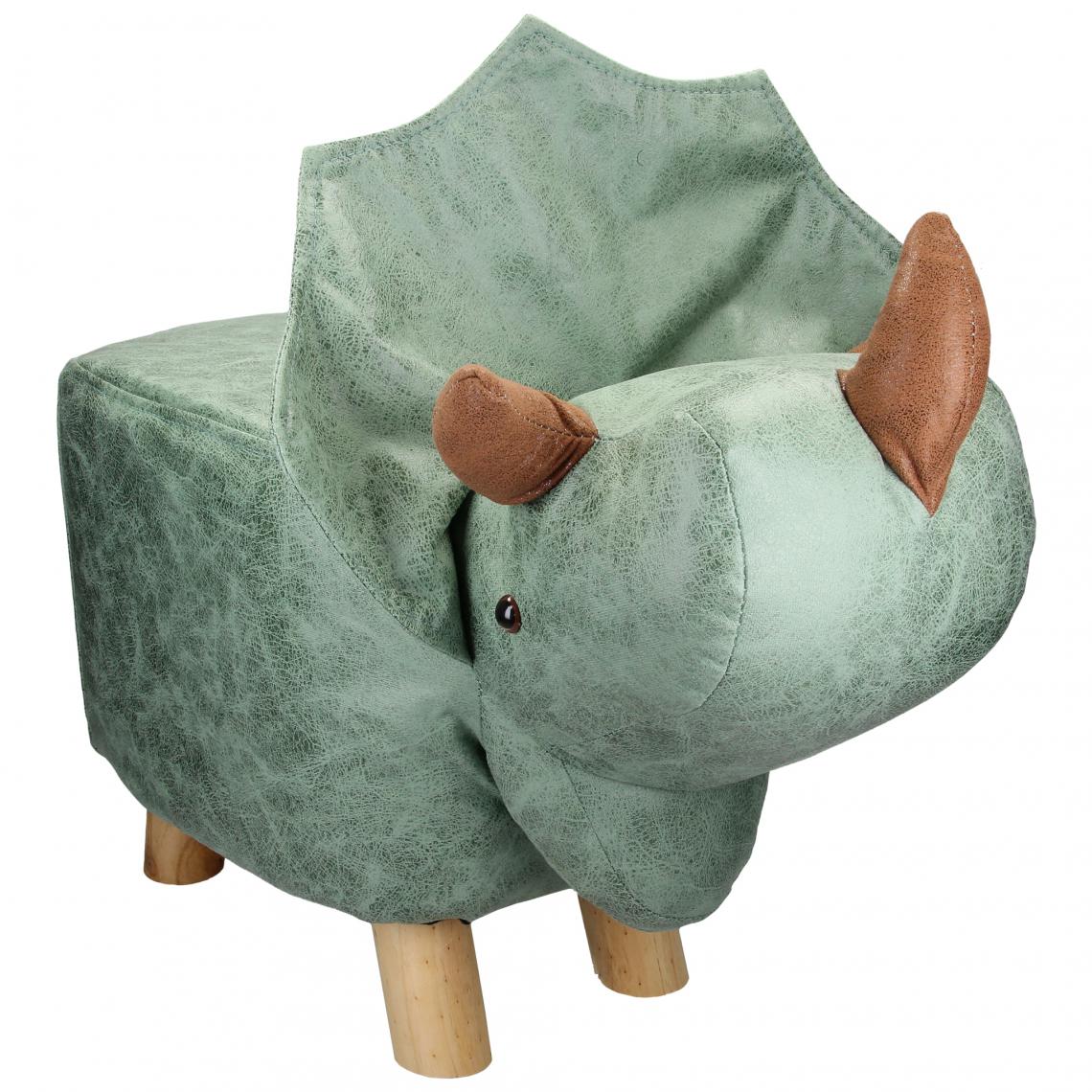 Womo-design - Tabouret dinosaure pouf animal repose-pied coussin ottoman siège WOMO-DESIGN® - Tabourets