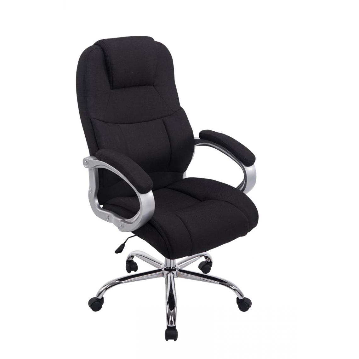 Icaverne - Distingué Chaise de bureau gamme Budapest Apoll en tissu couleur noir - Chaises