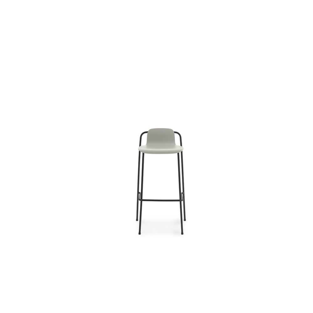 Normann Copenhagen - Chaise de Bar Studio - H 75 cm - gris clair - Tabourets