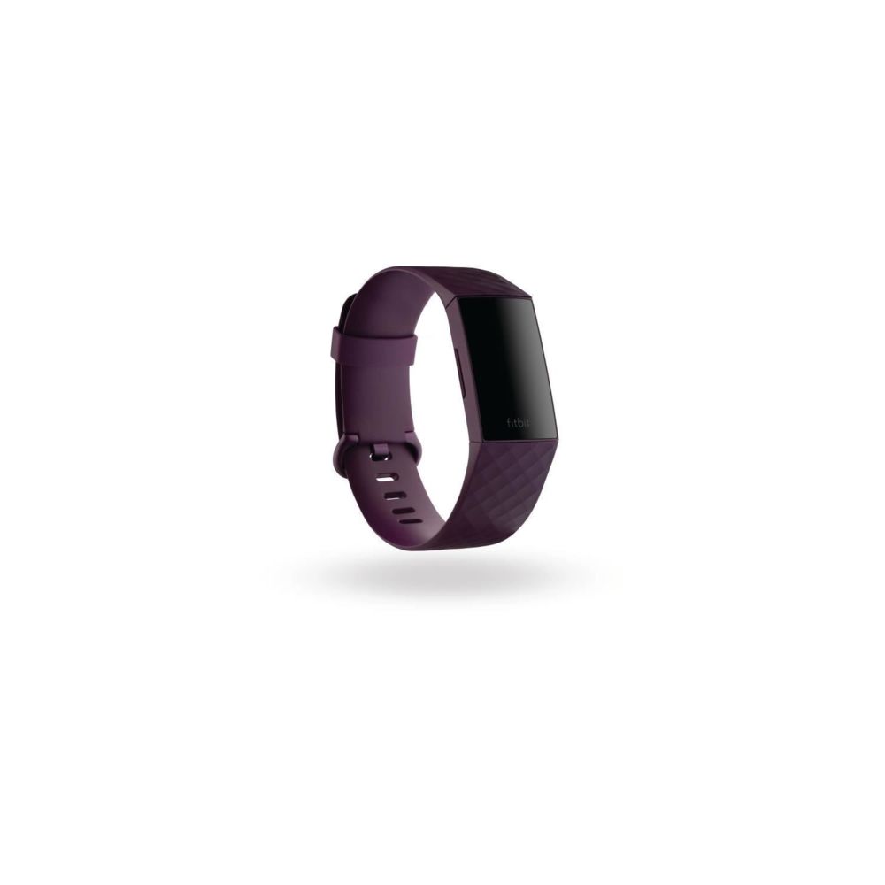 Fitbit - FITBIT - Bracelet connecté Charge 4 (NFC), Rosewood/Rosewood - Réveil