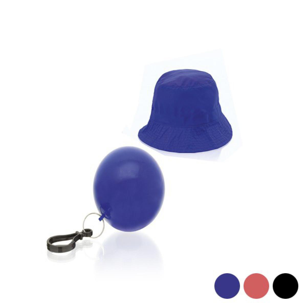 Totalcadeau - Porte-clés avec chapeau imperméable et mousqueton - Chapeau de voyage Pas cher - Objets déco