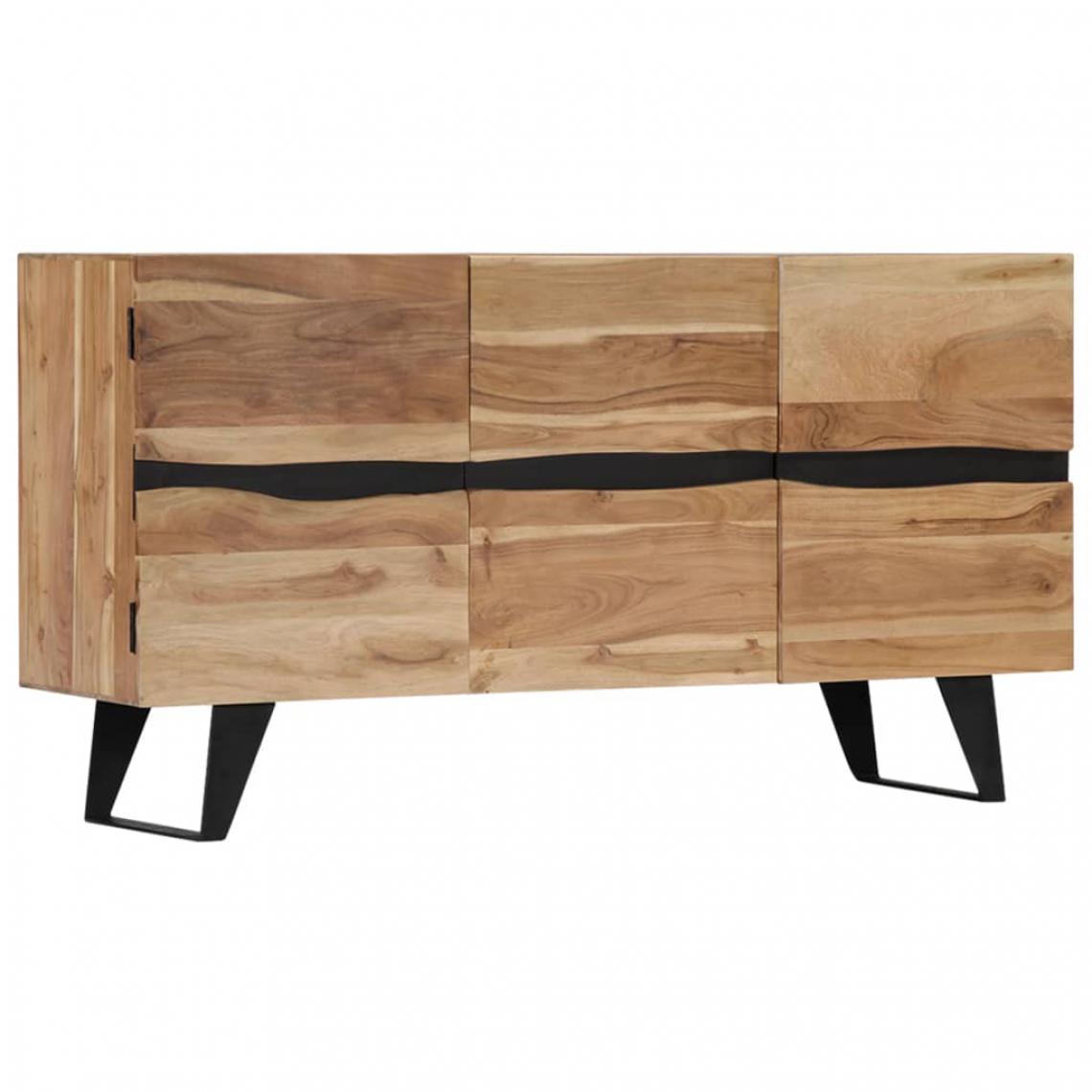 Helloshop26 - Buffet bahut armoire console meuble de rangement 150 cm bois d'acacia massif 4402090 - Consoles