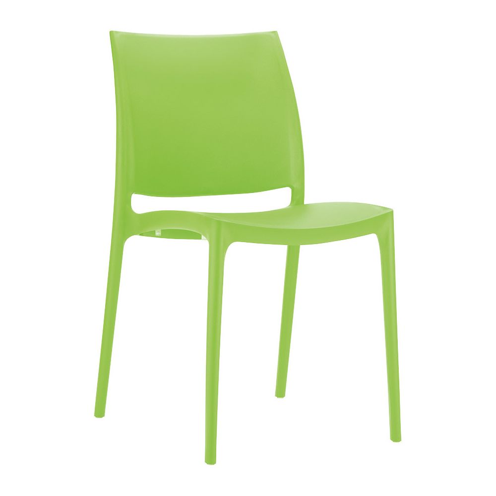 Alterego - Chaise design 'ENZO' verte - Chaises