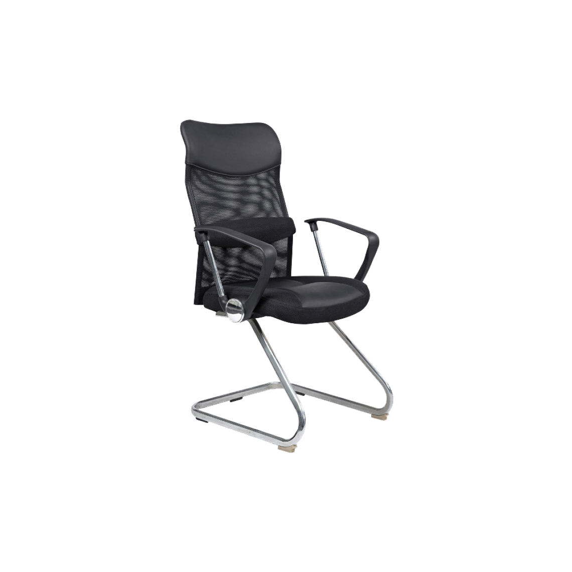 Ac-Deco - Chaise de bureau - Q030 - 60 x 47 x 104 cm - Noir - Chaises