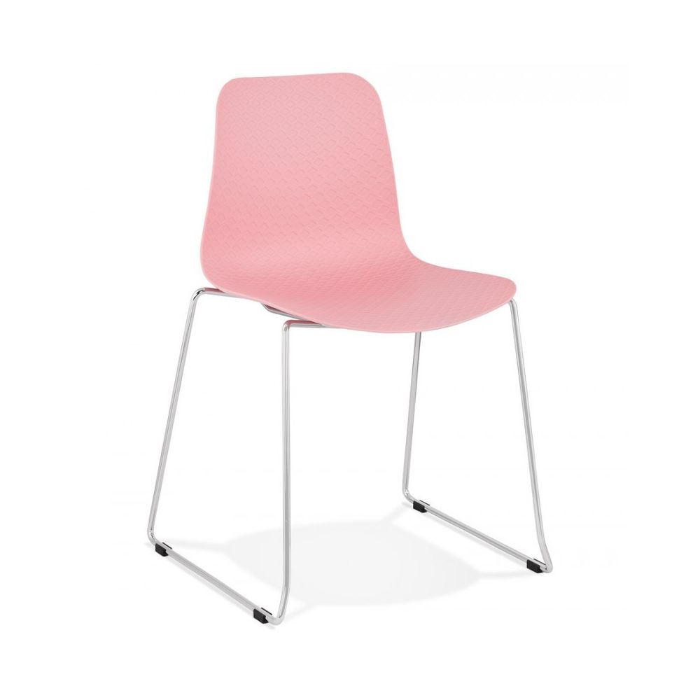 Kokoon Design - Chaise design BEE PINK 55x50x82,5 cm - Chaises