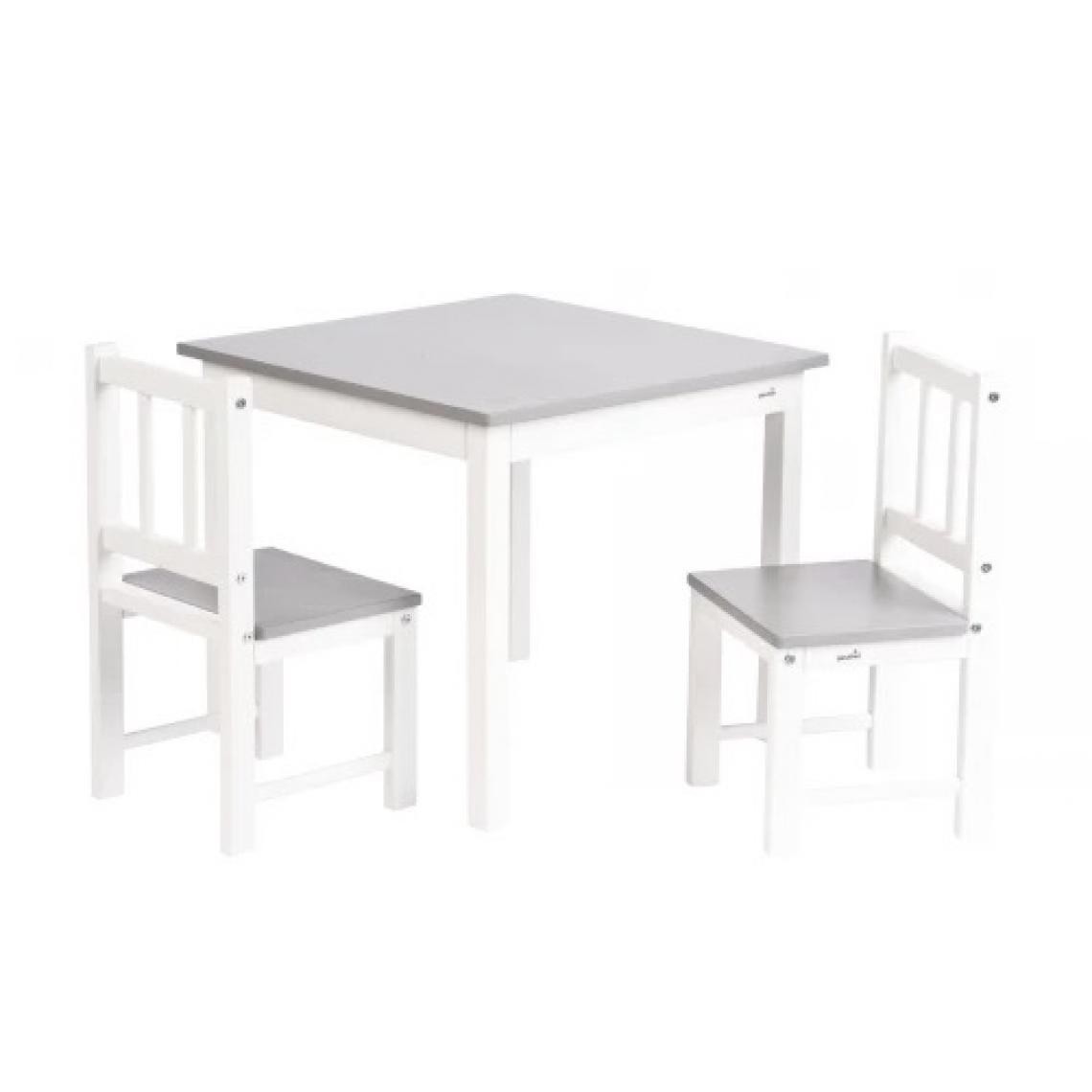 Geuther - Geuther Set table + 2 chaises ACTIVITY - Meubles TV, Hi-Fi