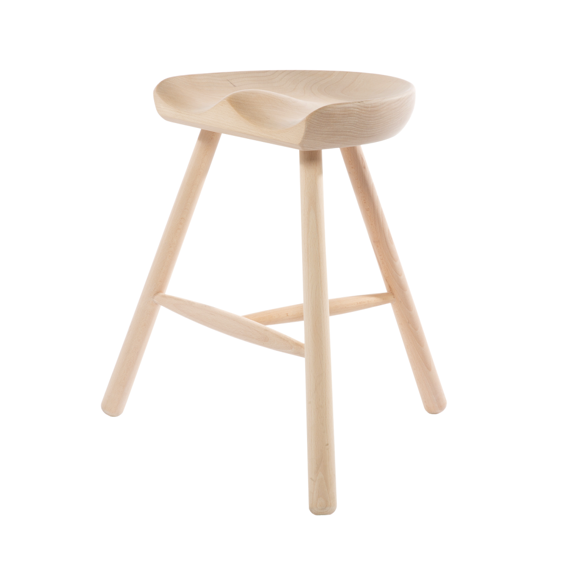 Form Refine - Shoemaker Chair - Hêtre - Hauteur d'assise 49 cm - Tabourets