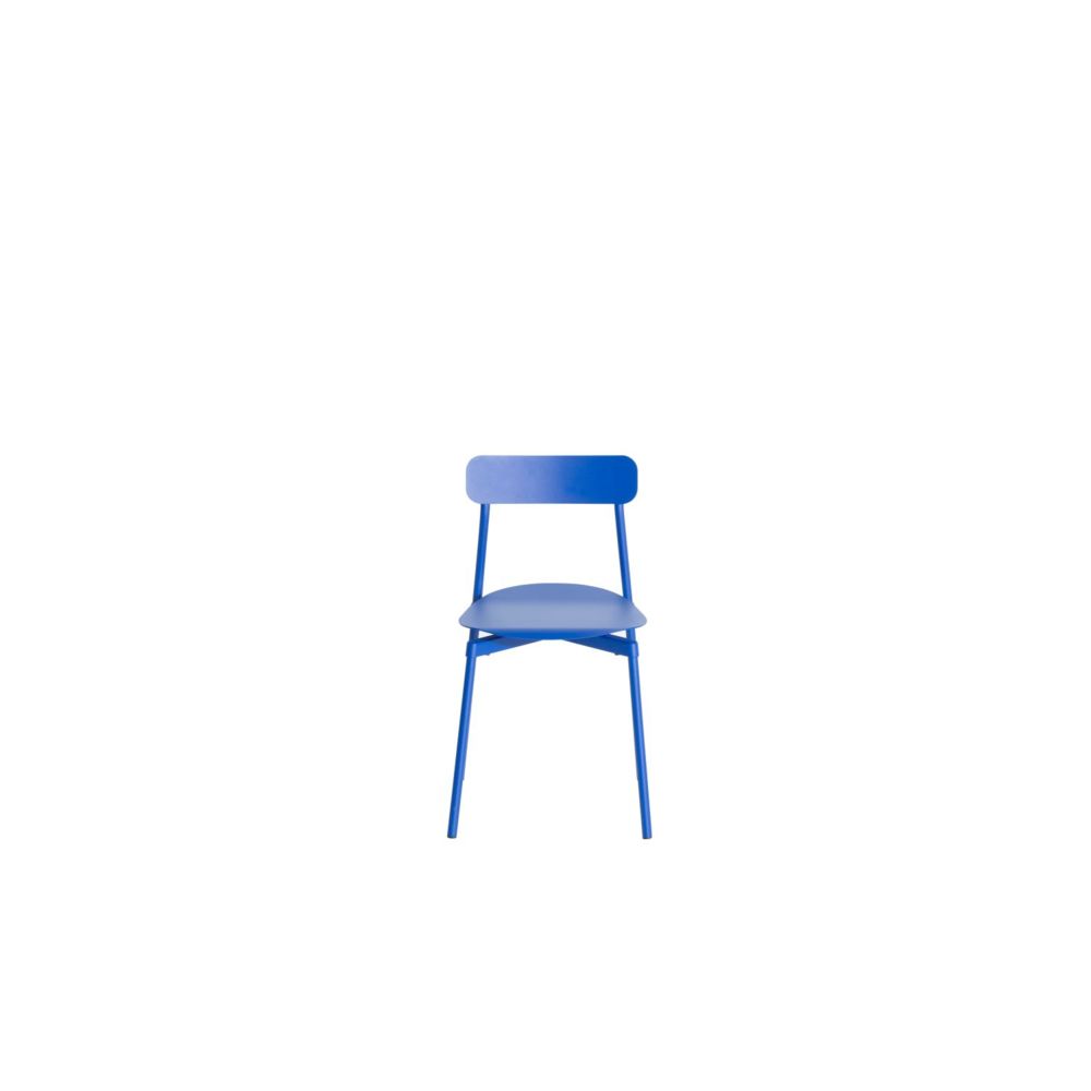 Petite Friture - Chaise Fromme - bleu - Chaises