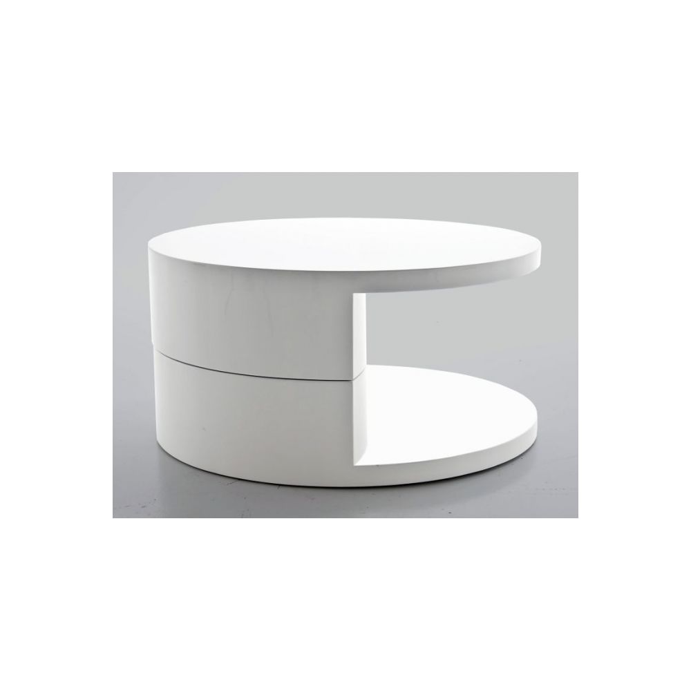 Giovanni - Table basse KERBY Blanc - Tables basses