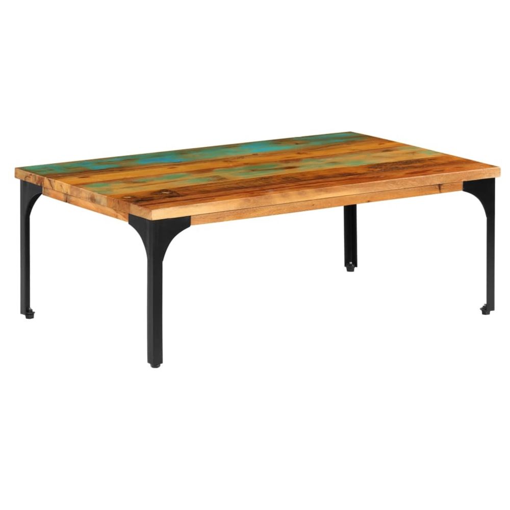 Vidaxl - vidaXL Table basse 100 x 60 x 35 cm Bois de récupération solide - Tables à manger