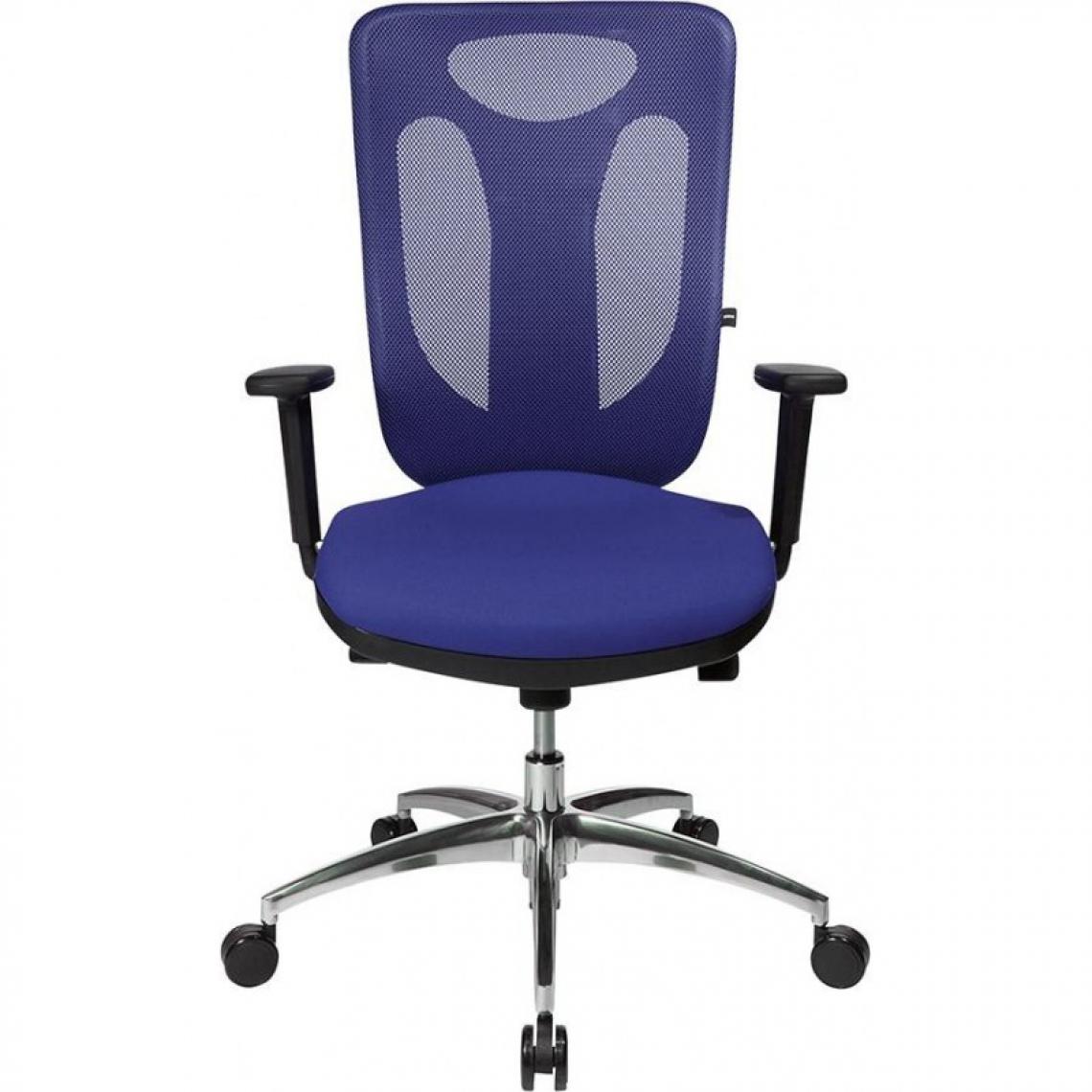 marque generique - Chaise de bureau Sitness Net Pro 100 bleu - Chaises