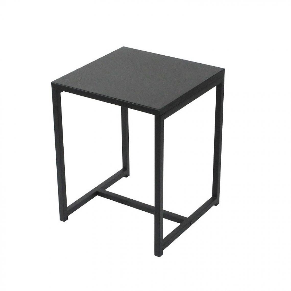 Urban Living - Table appoint Charleston acier - Tables basses