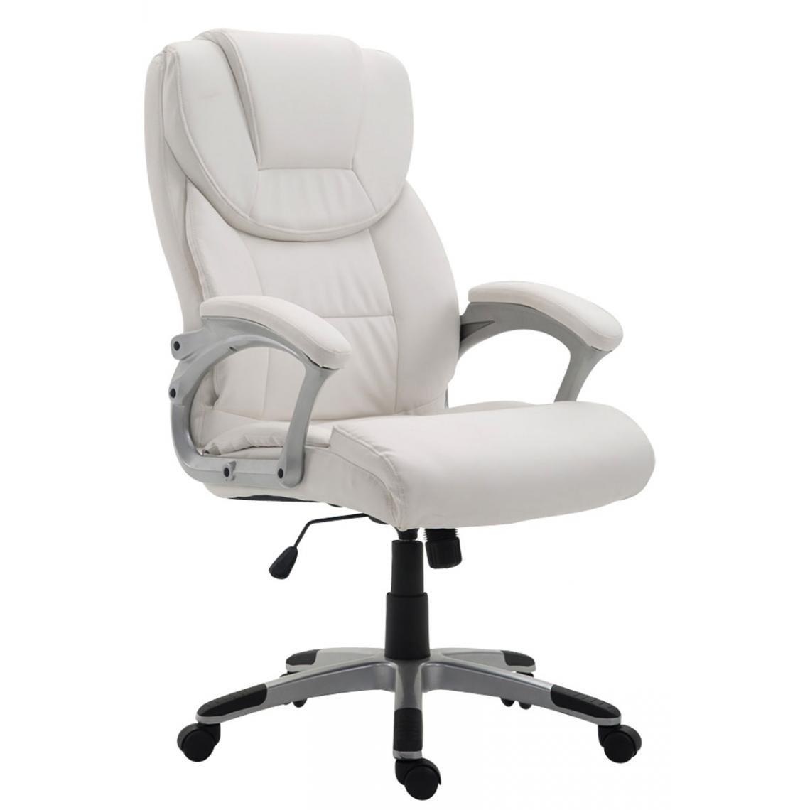 Icaverne - Esthetique Chaise de bureau famille Mexico V2 couleur blanc - Chaises