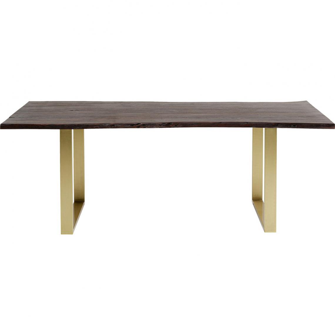 Karedesign - Table Harmony noyer laiton 160x80cm Kare Design - Tables à manger