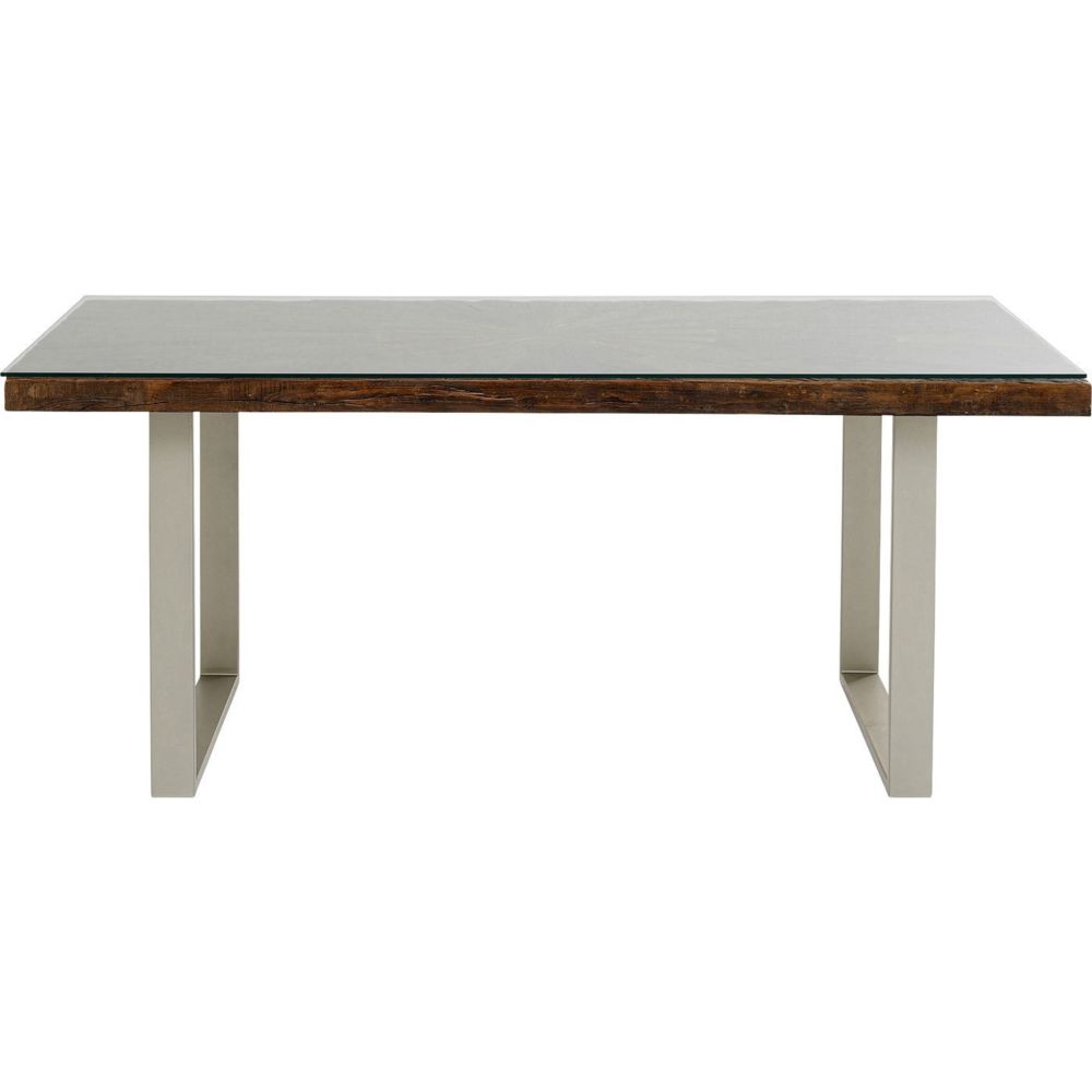 Karedesign - Table Conley 180x90cm pieds argentés Kare Design - Tables à manger