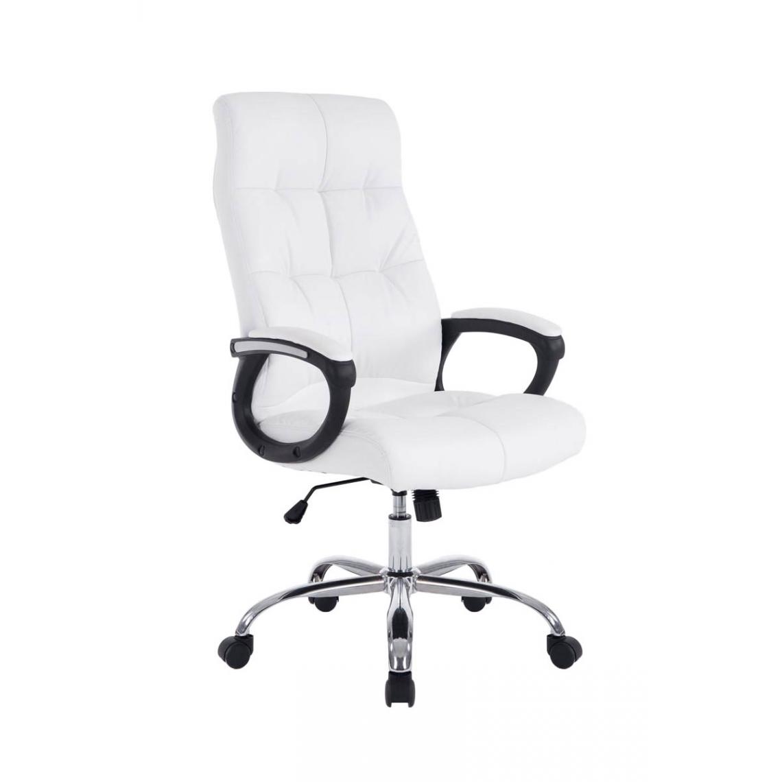 Icaverne - Admirable Chaise de bureau edition Pretoria couleur blanc - Chaises