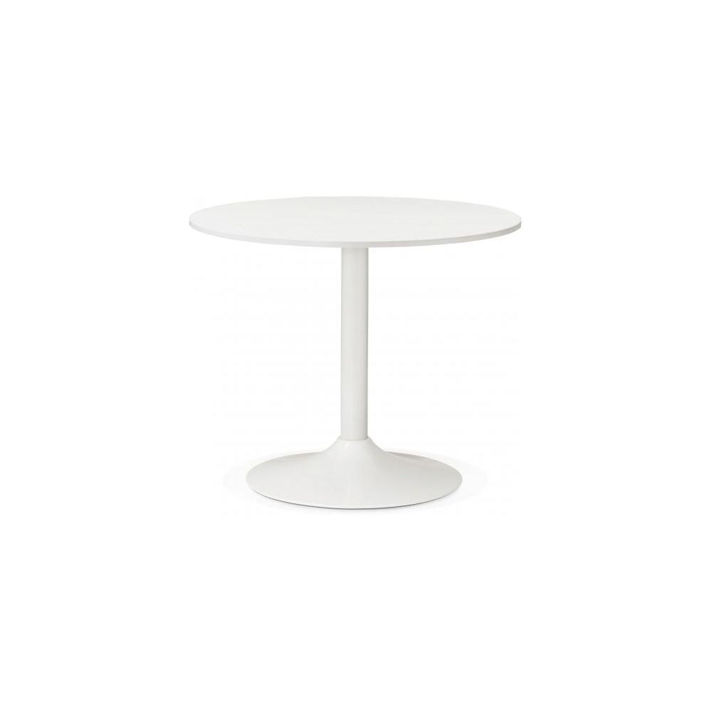 Kokoon Design - Table Ronde Bois Blanche D90 ALBURY - Tables à manger
