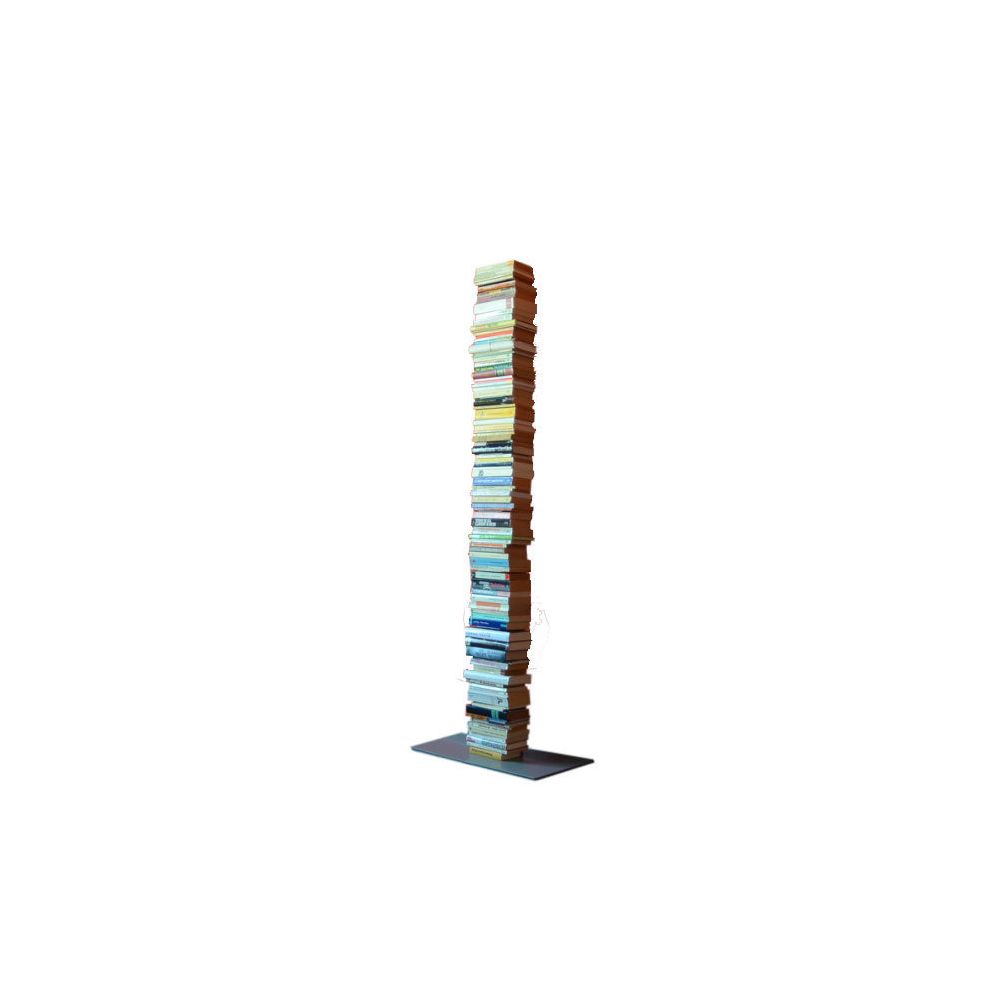 Radius - Bibliothèque simple Booksbaum - argent - Hauteur 170,5 cm - Etagères