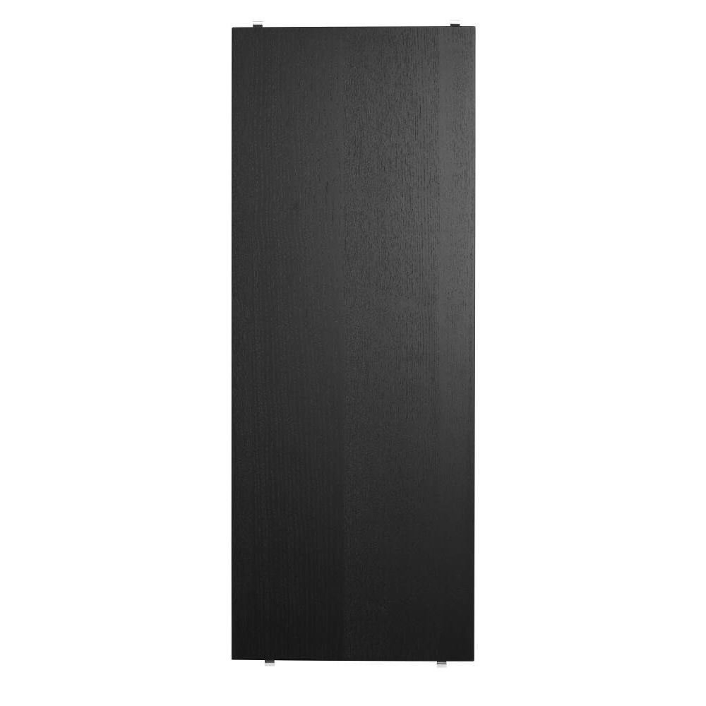 String - Étagères - Lot de 3 - 78 x 30 cm - Frêne teinté noir - Etagères
