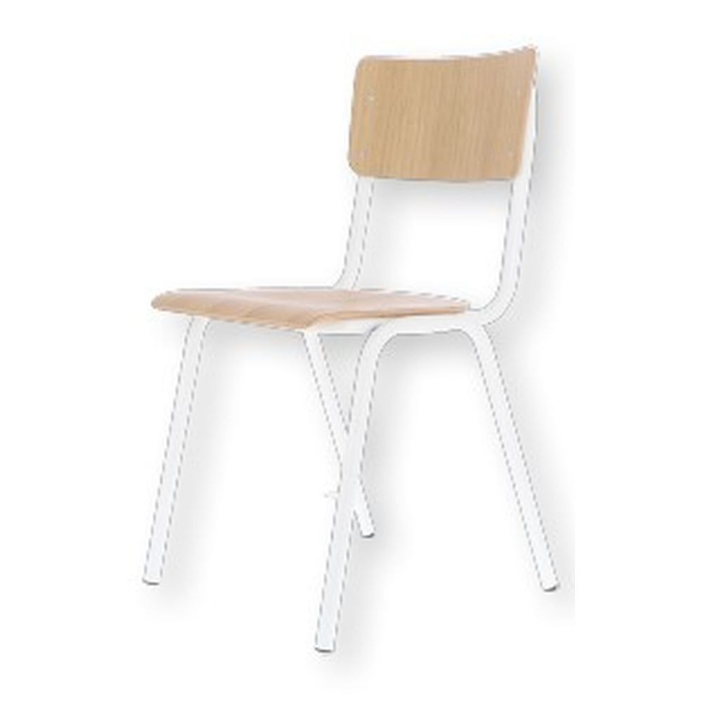 Jan Kurtz - Chaise Zero - blanc/chêne - Chaises