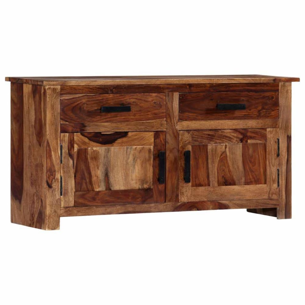 Helloshop26 - Buffet bahut armoire console meuble de rangement 100 cm bois massif de sesham 4402247 - Consoles