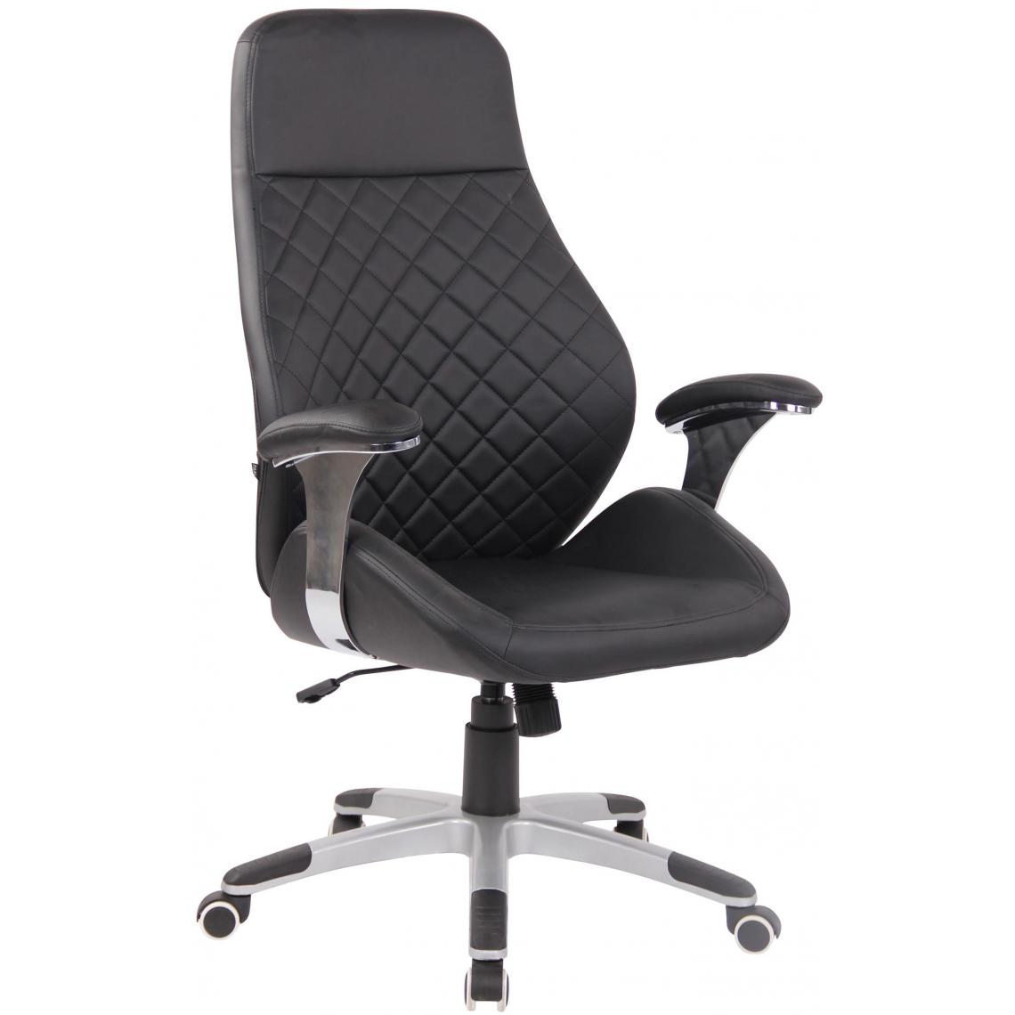 Icaverne - Superbe Chaise de bureau en similicuir gamme Tbilissi couleur noir - Chaises