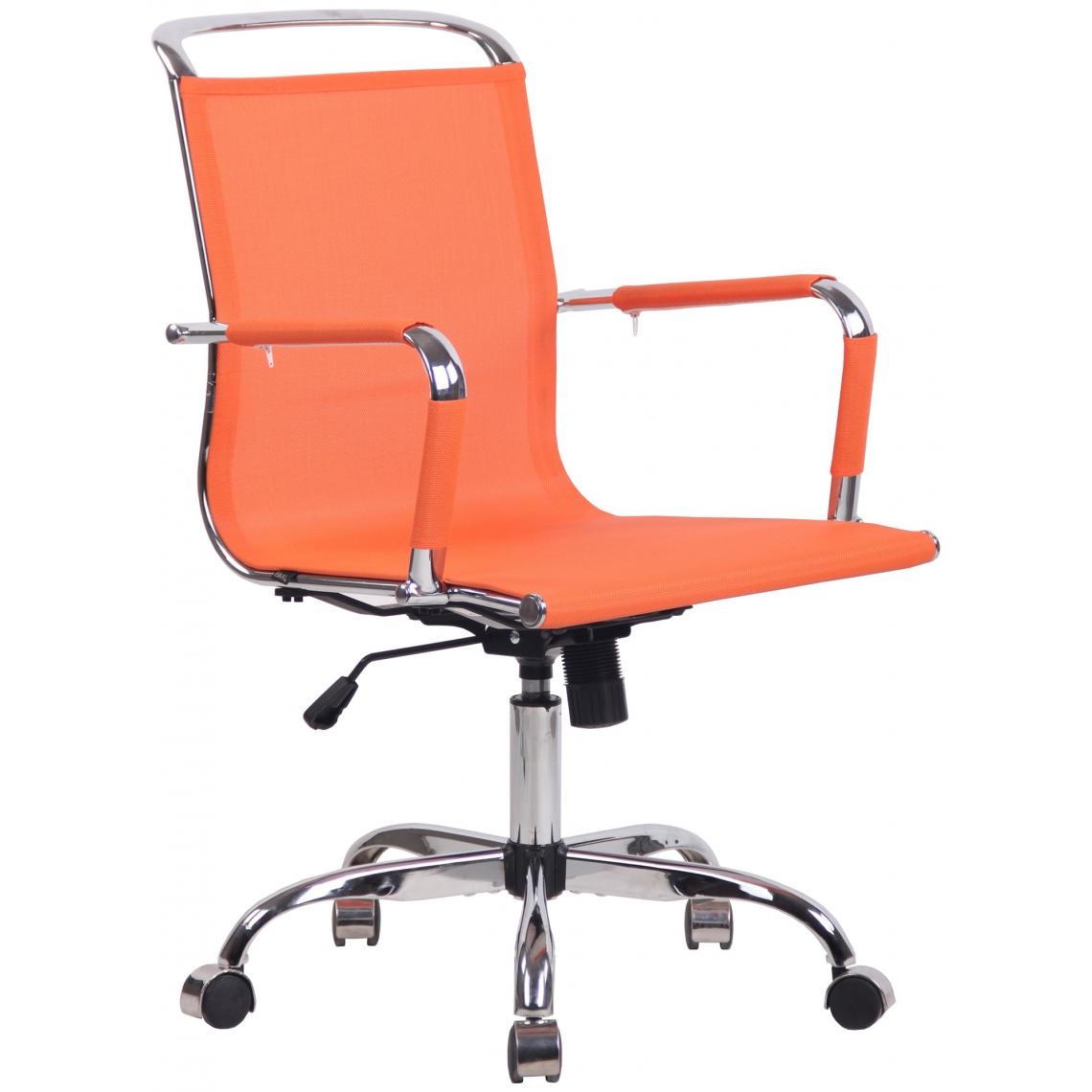 Icaverne - Moderne Chaise de bureau ligne Monrovia Mesh couleur Orange - Chaises