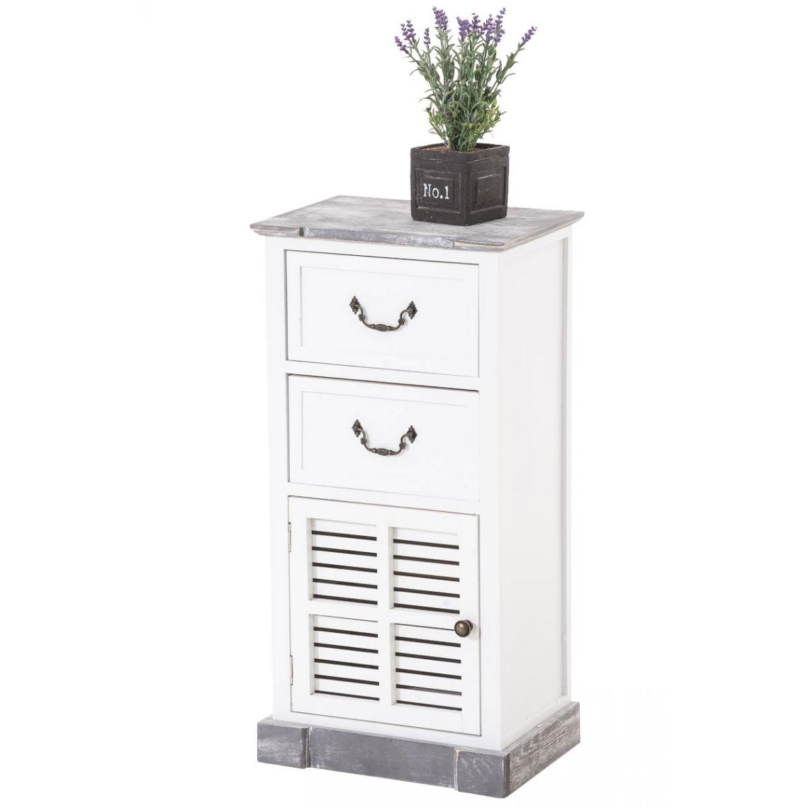 Icaverne - Chic Commode categorie Georgetown couleur blanc - Chaises