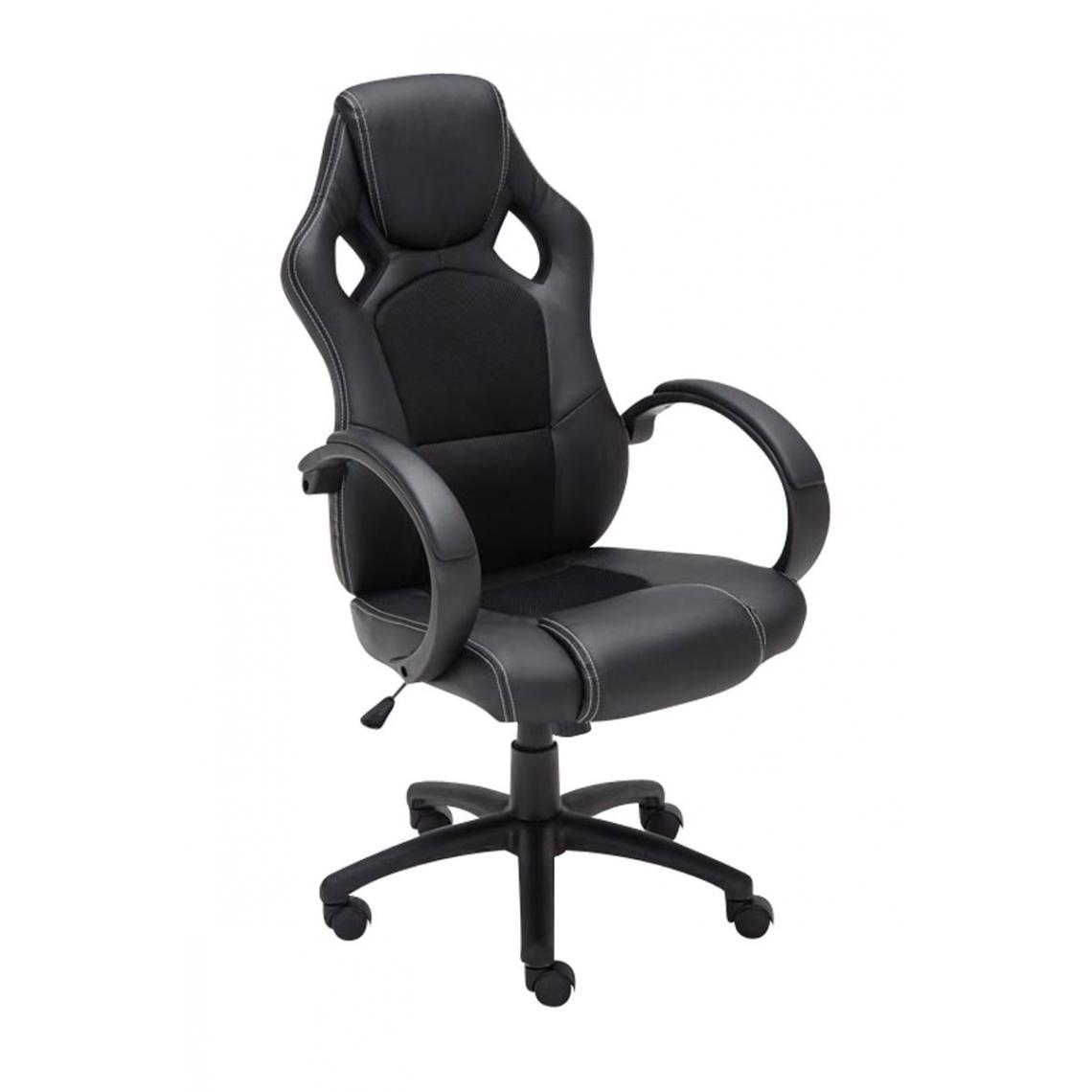 Icaverne - Chic Chaise de bureau famille Luanda Fire couleur noir - Chaises