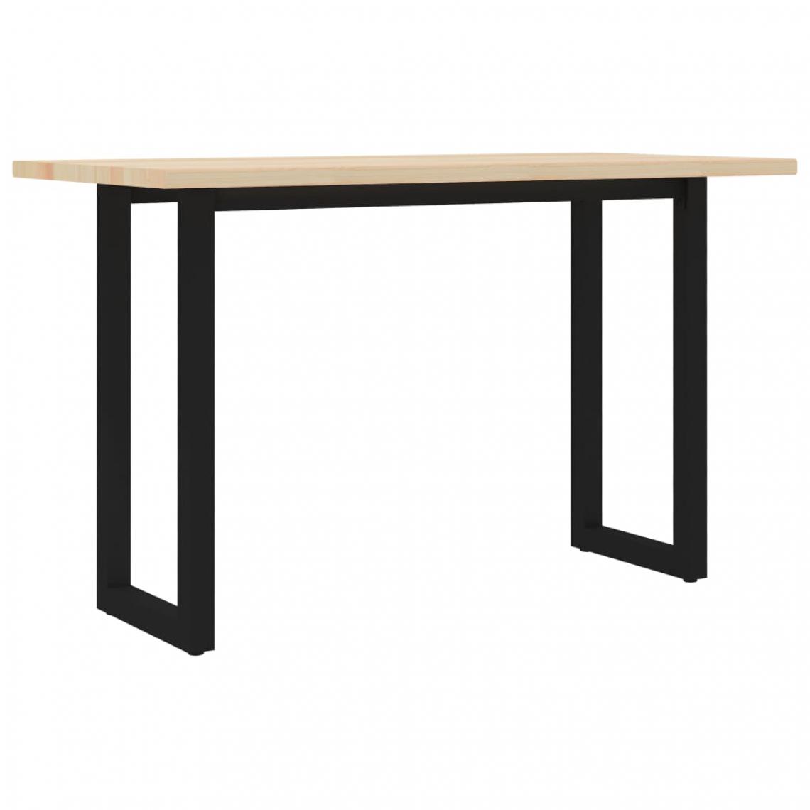 Chunhelife - Table de salle à manger 140x70x76 cm Bois de pin - Tables à manger