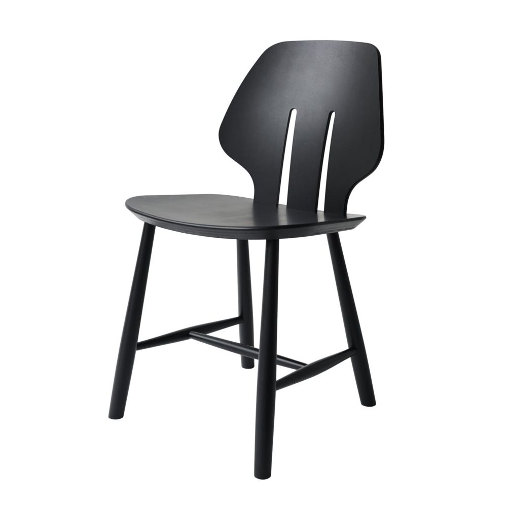 marque generique - Chaise J67 - noir - Chaises