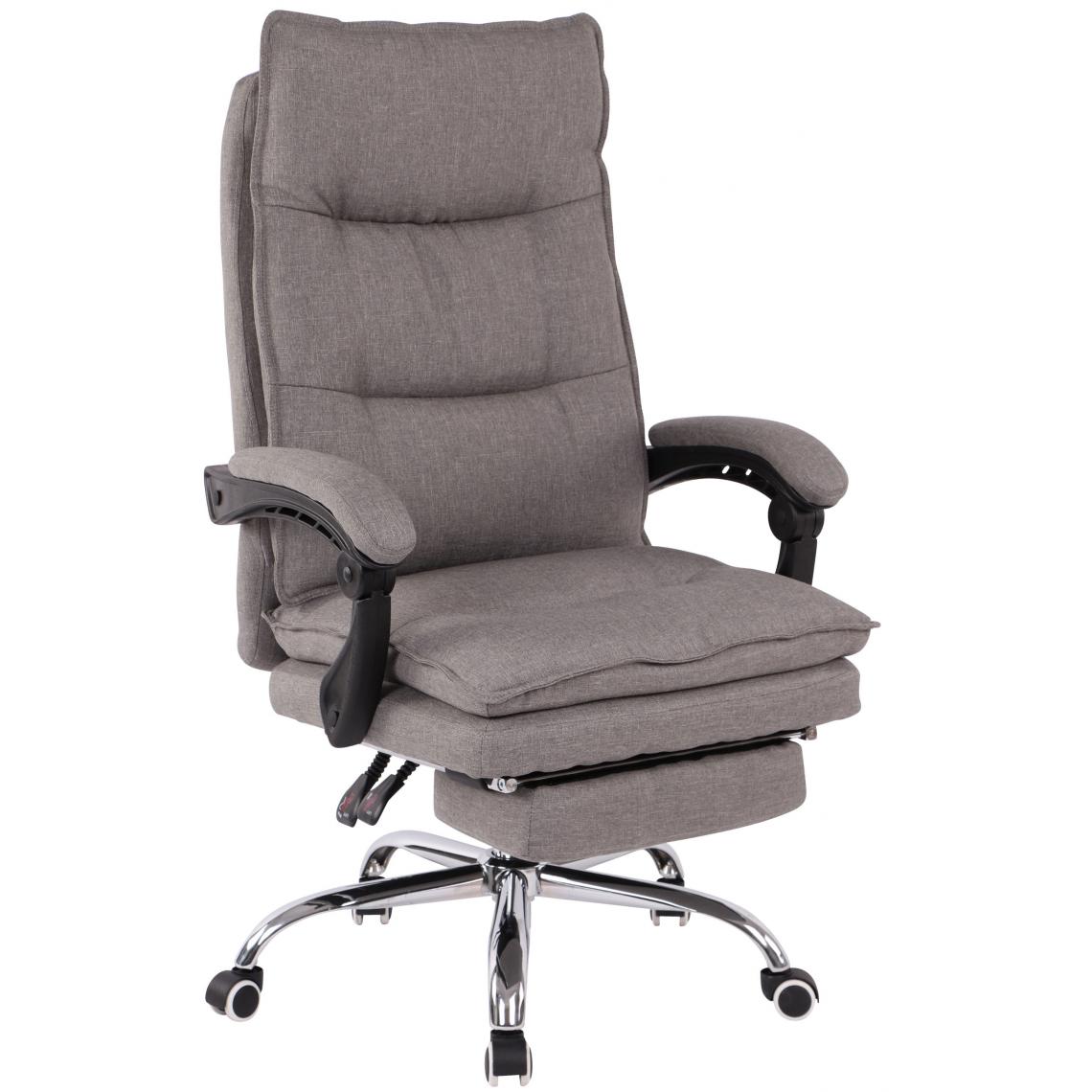 Icaverne - Distingué Chaise de bureau famille Georgetown Fabric couleur gris - Chaises