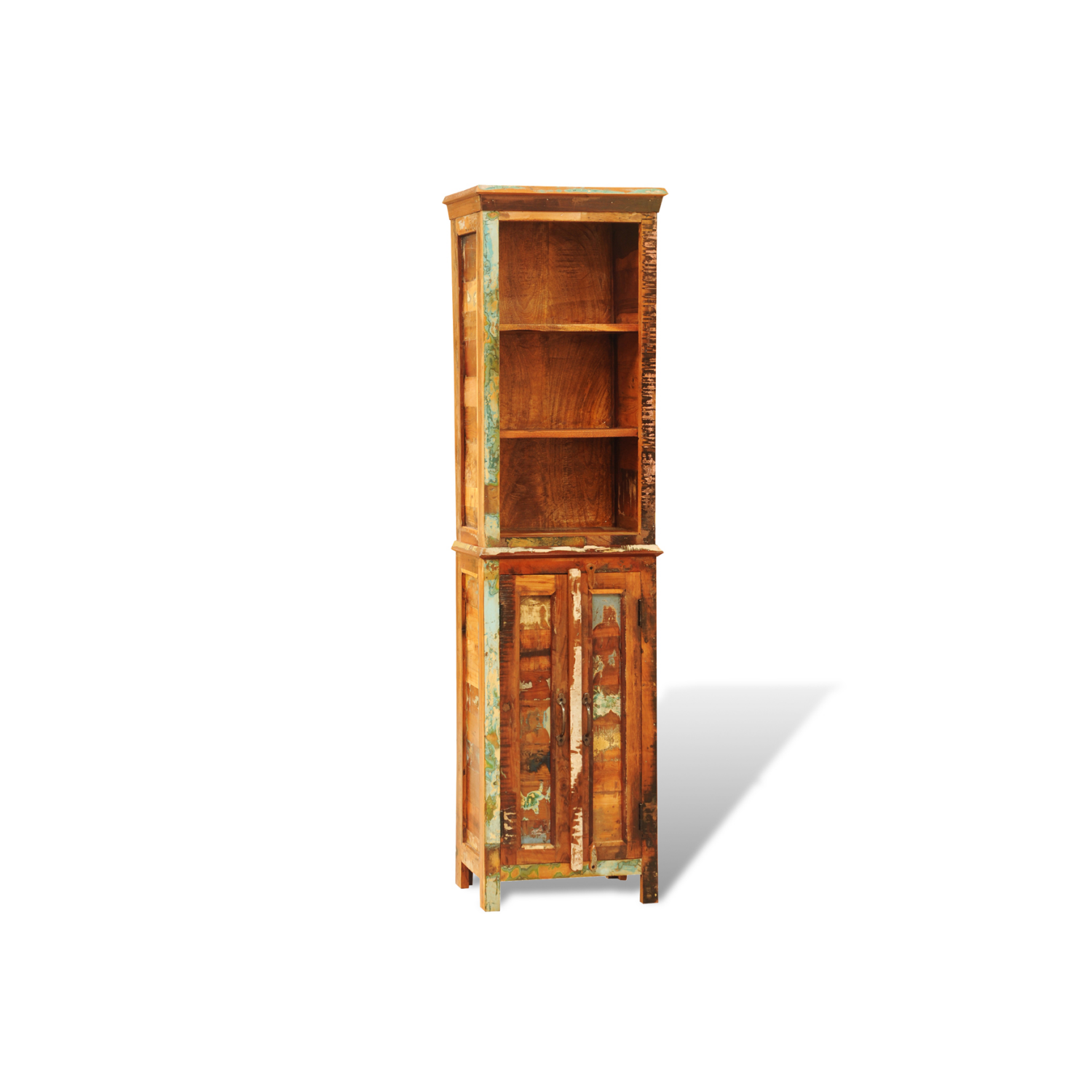 Vidaxl - vidaXL Bibliothèque en bois recyclé style vintage - Etagères