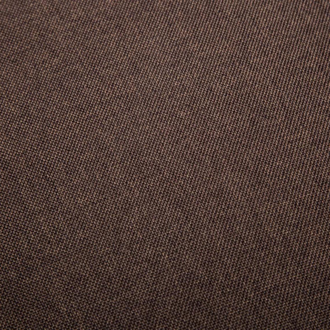 Icaverne - Icaverne - Chaises de cuisine collection Chaises de salle à manger 6 pcs Taupe Tissu - Chaises