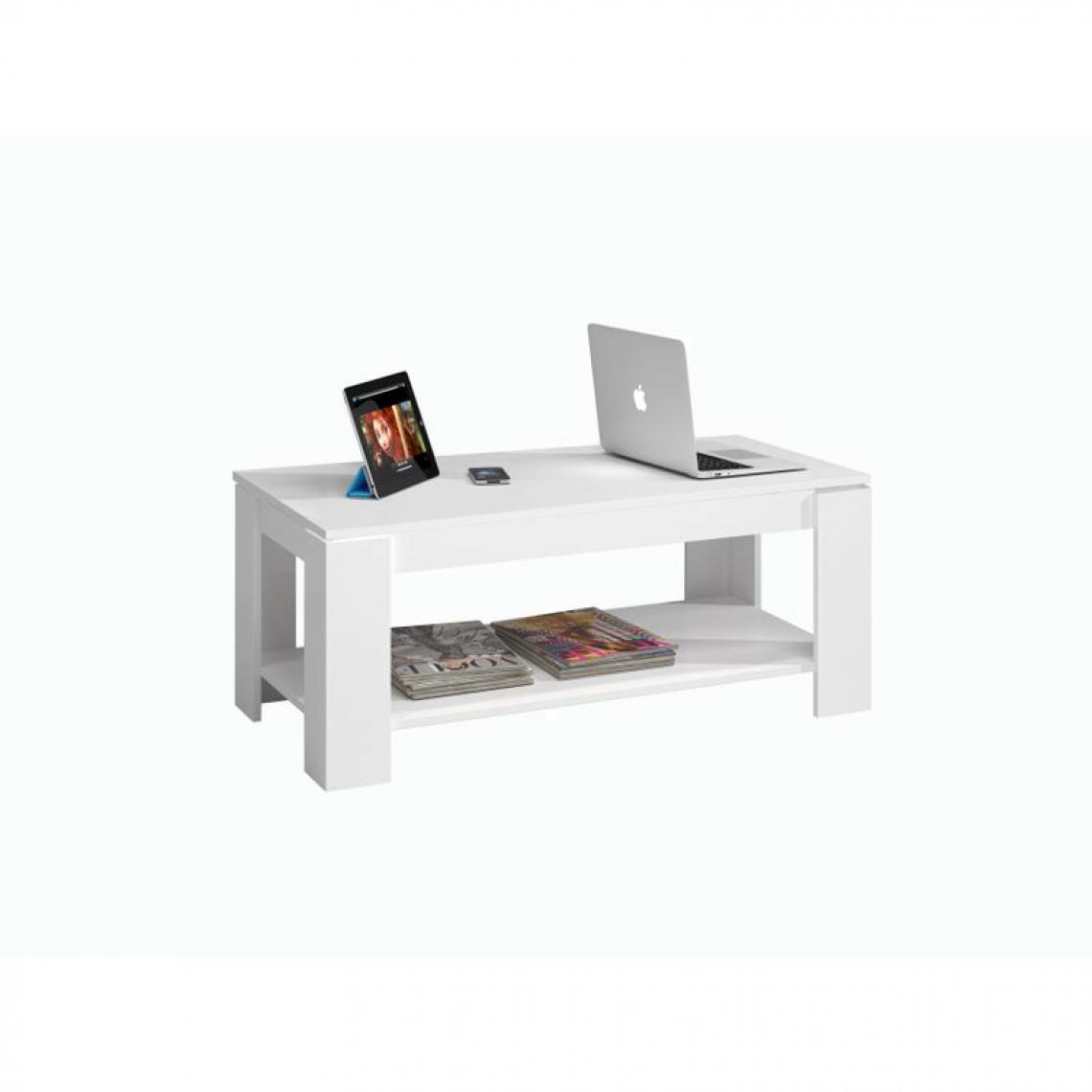 But - Table basse ZOE blanc - Tables basses