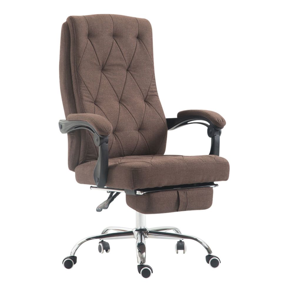marque generique - Magnifique chaise de bureau, fauteuil de bureau Bandar Seri Begawan en tissu - Chaises