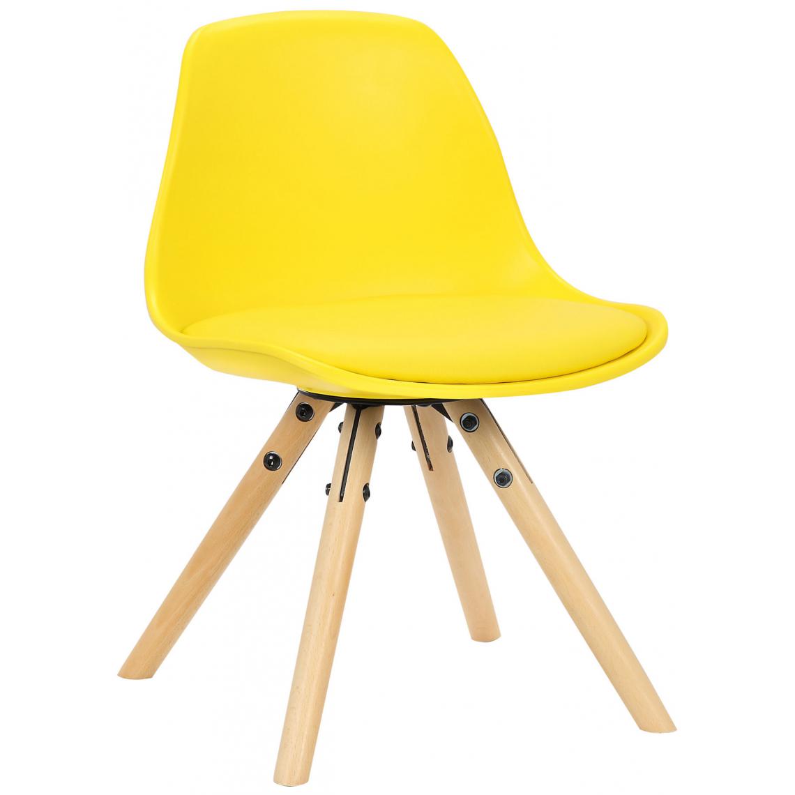 Icaverne - Inedit Chaise haute edition Mbabane couleur Jaune - Chaises