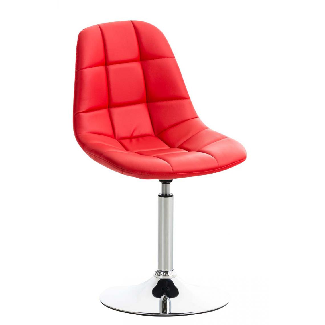 Icaverne - Moderne Chaise en similicuir reference Sanaa couleur rouge - Chaises